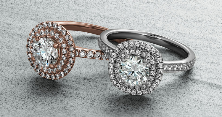 Halo Engagement Rings