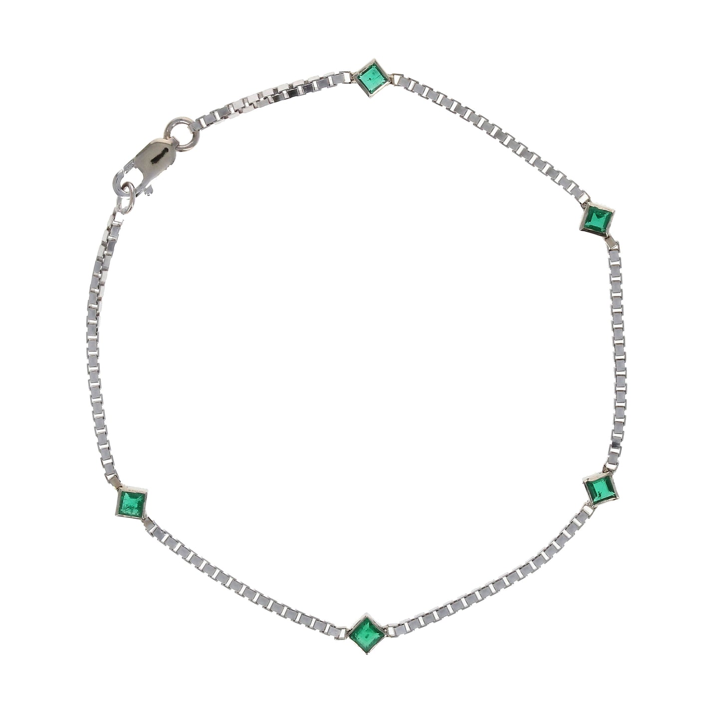 Emerald Station Bracelet