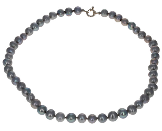 Grey Freshwater Pearl Necklace