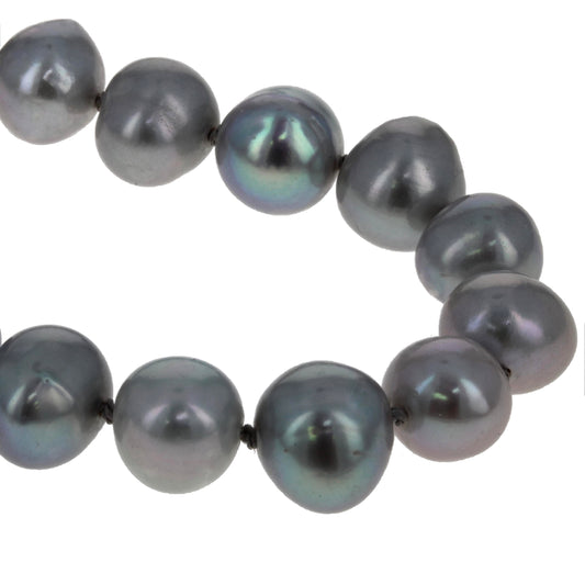 Grey Freshwater Pearl Necklace