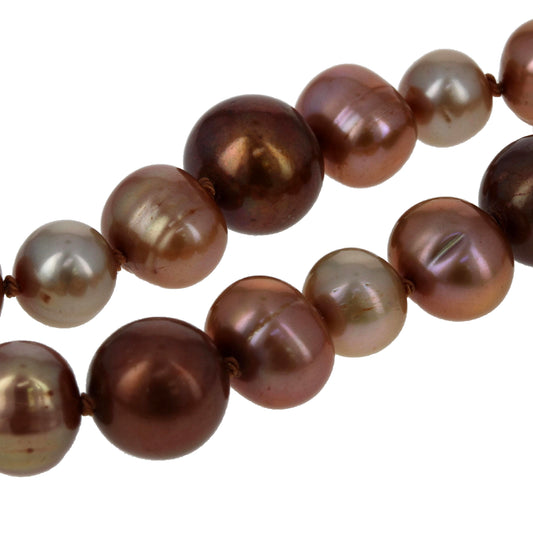 Brown Freshwater Pearl Necklace