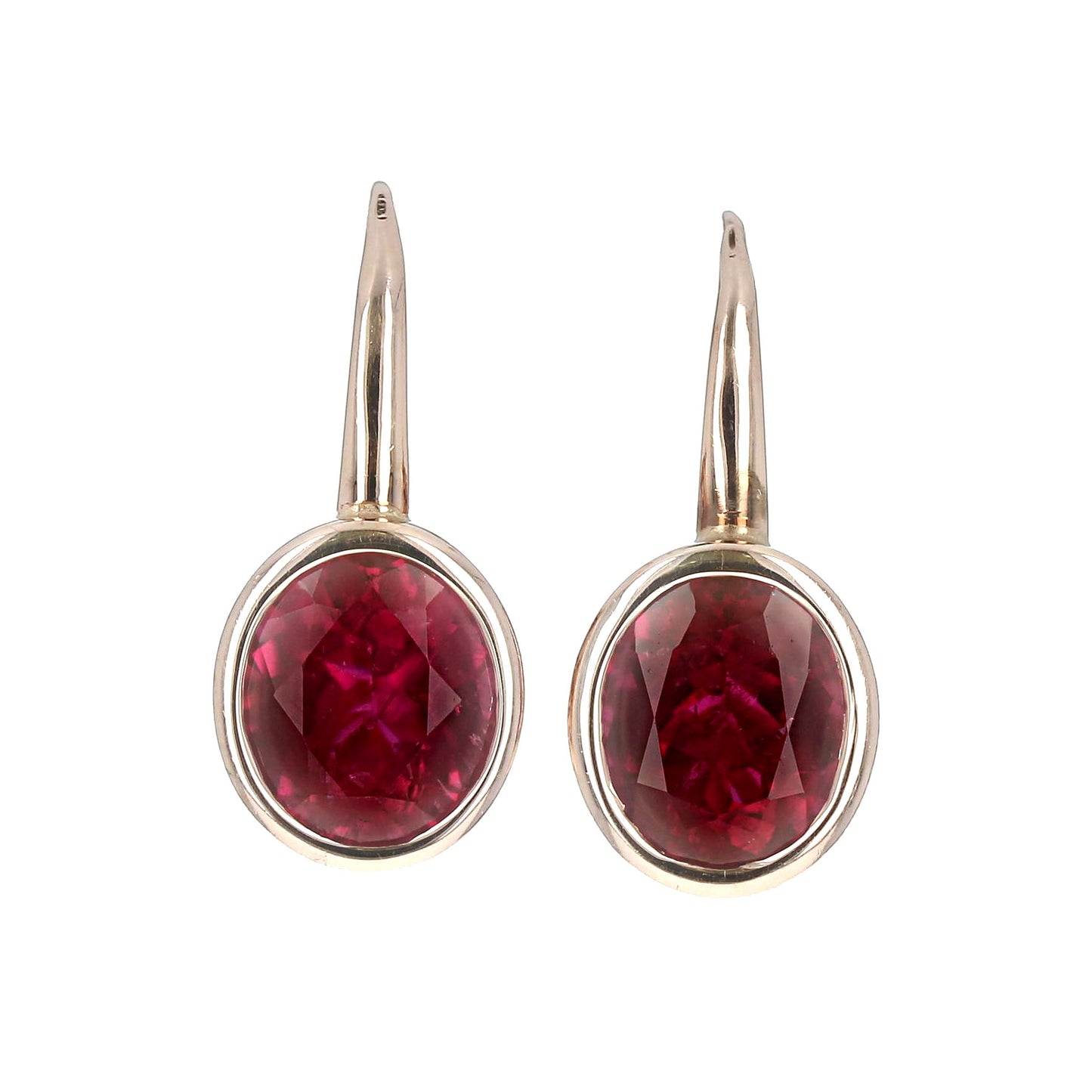 Pink Tourmaline Earrings