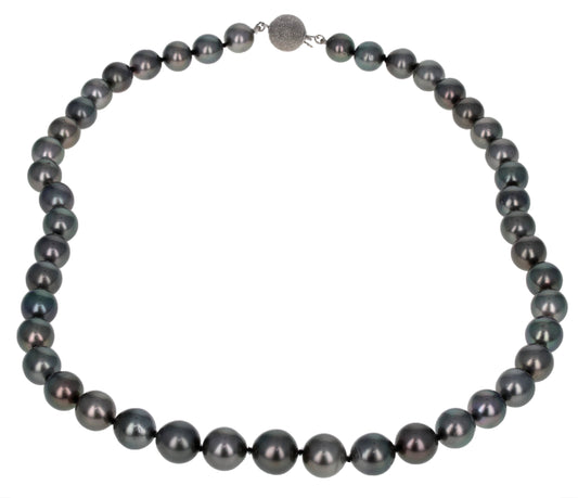 Black Tahitian Pearl Necklace