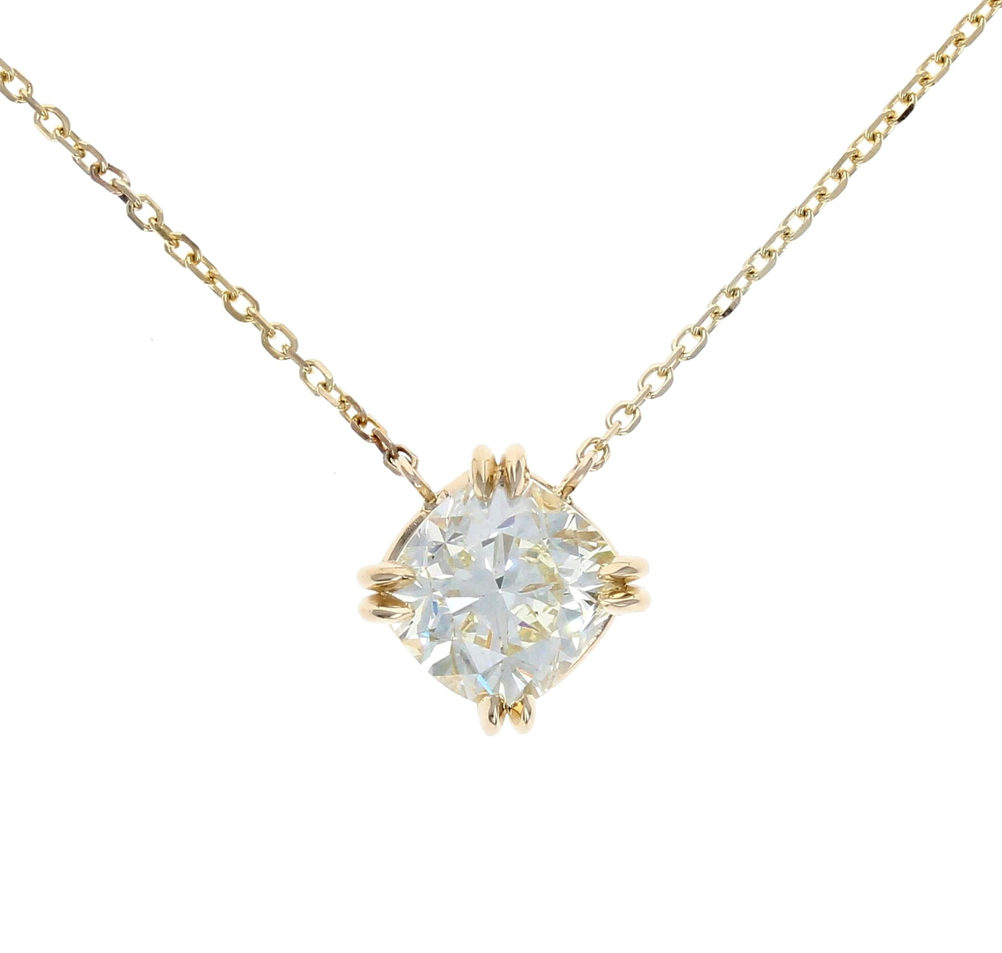 Cushion Diamond Pendant