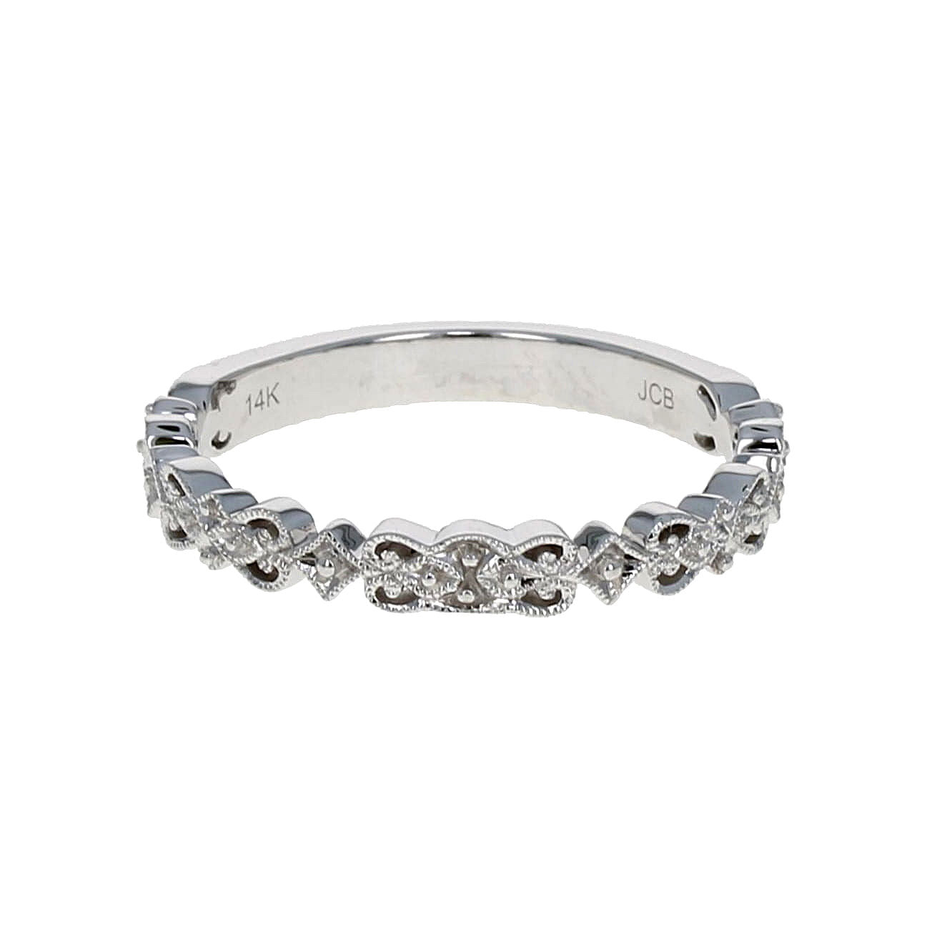 Vintage Style Milgrain Band