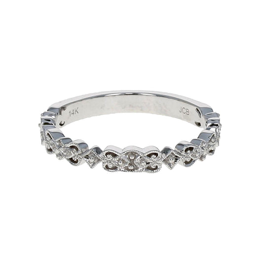Vintage Style Milgrain Band