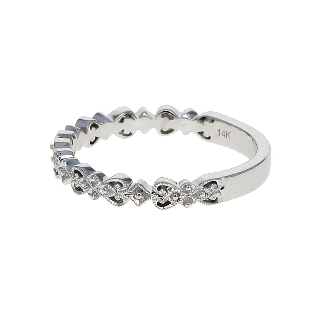 Vintage Style Milgrain Band