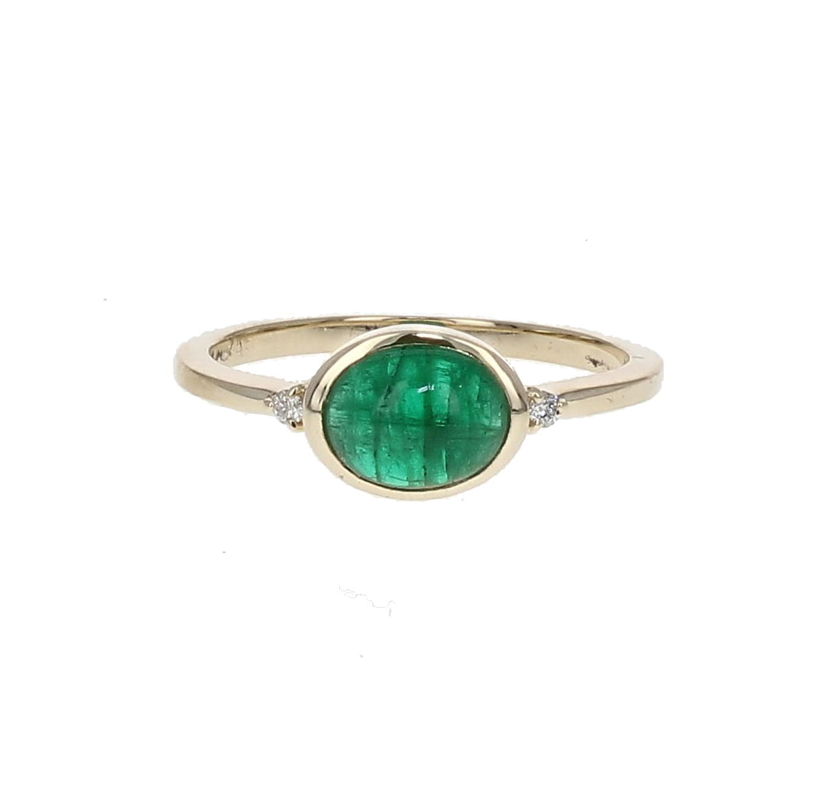 Emerald and Diamond Ring
