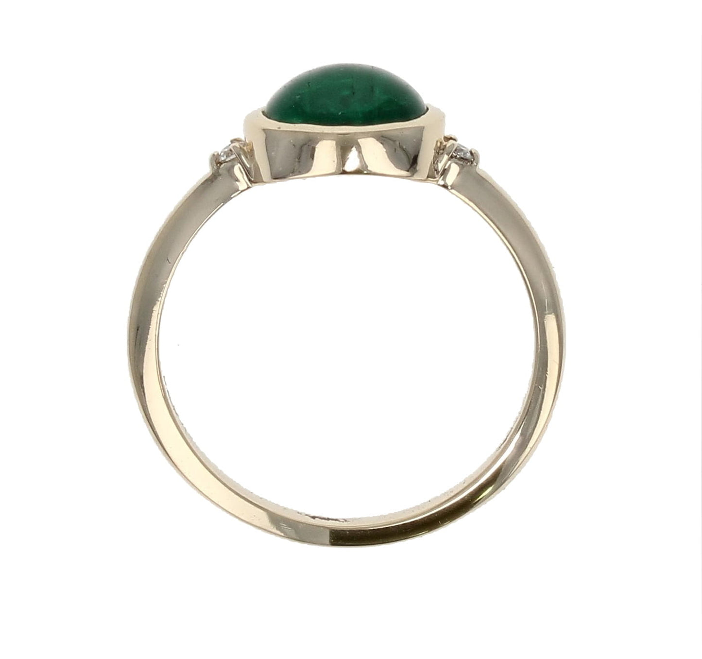 Emerald and Diamond Ring