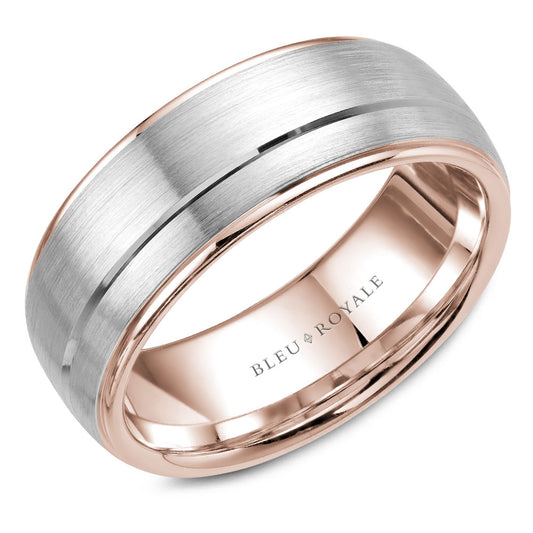 Two Tone Wedding band