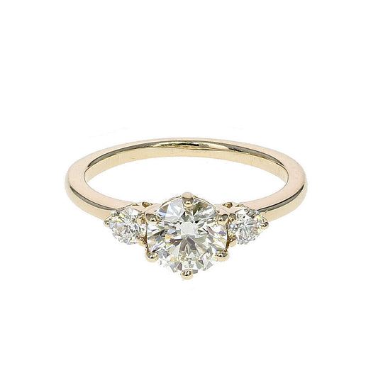 Three Stone Engagement Ring
