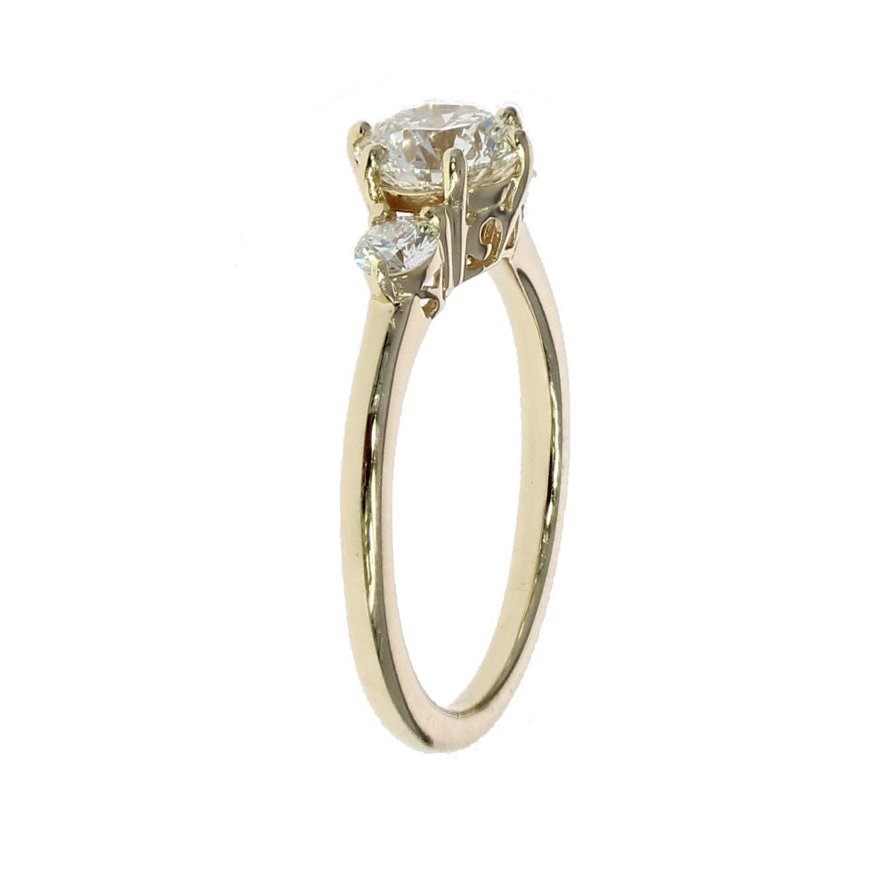 Three Stone Engagement Ring