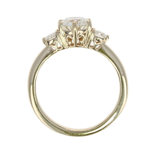 Three Stone Engagement Ring