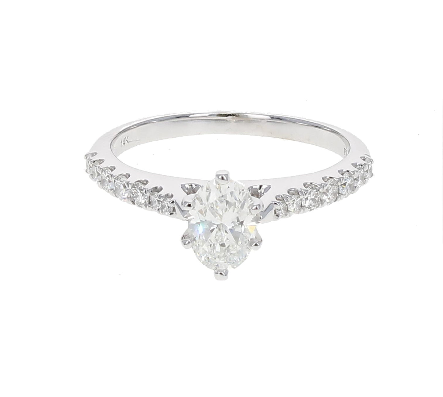 Oval Solitaire Engagement Ring