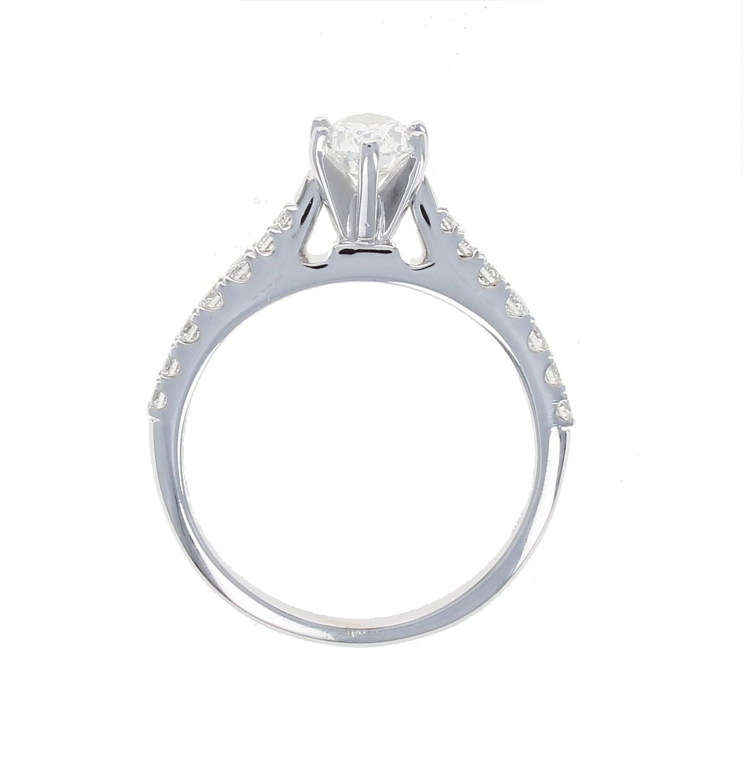 Oval Solitaire Engagement Ring