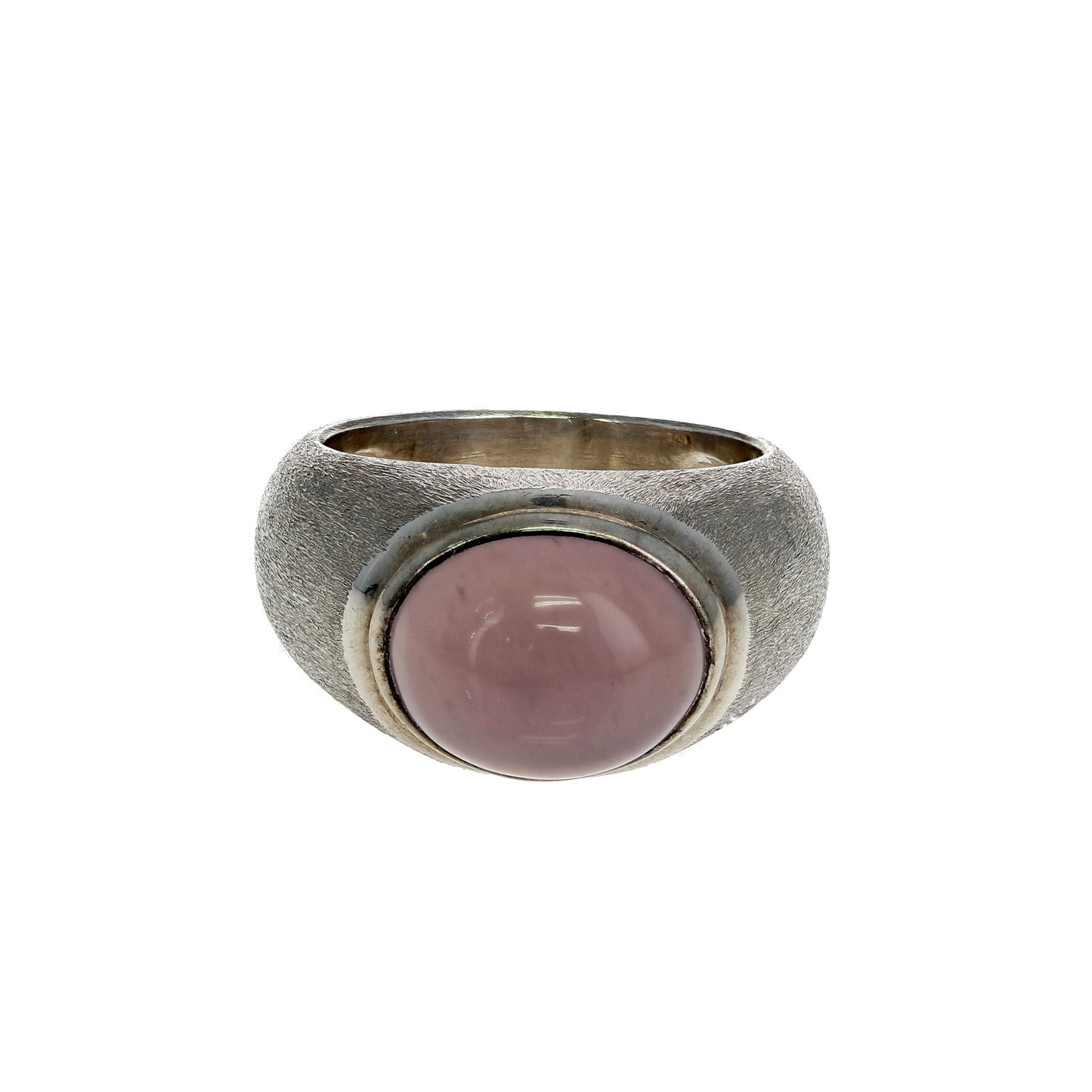Lavender Chalcedony Sterling Silver Ring