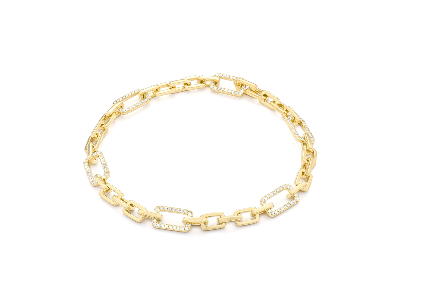 Rectangle-Link Bracelet