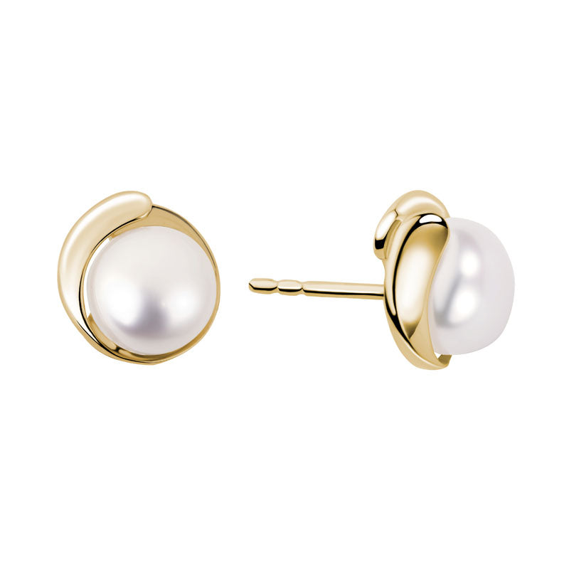 Freshwater Pearl Stud Earrings