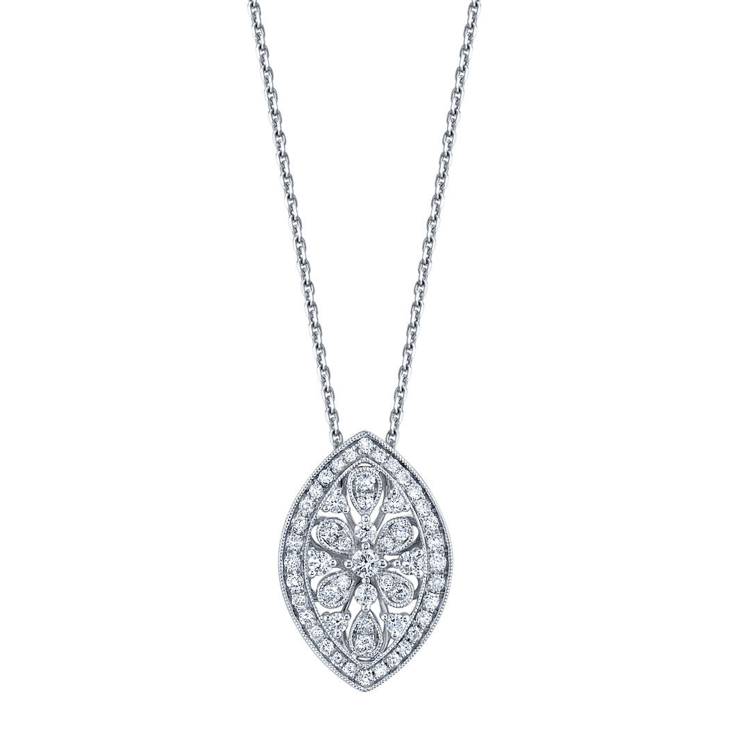 Marquise Diamond Necklace