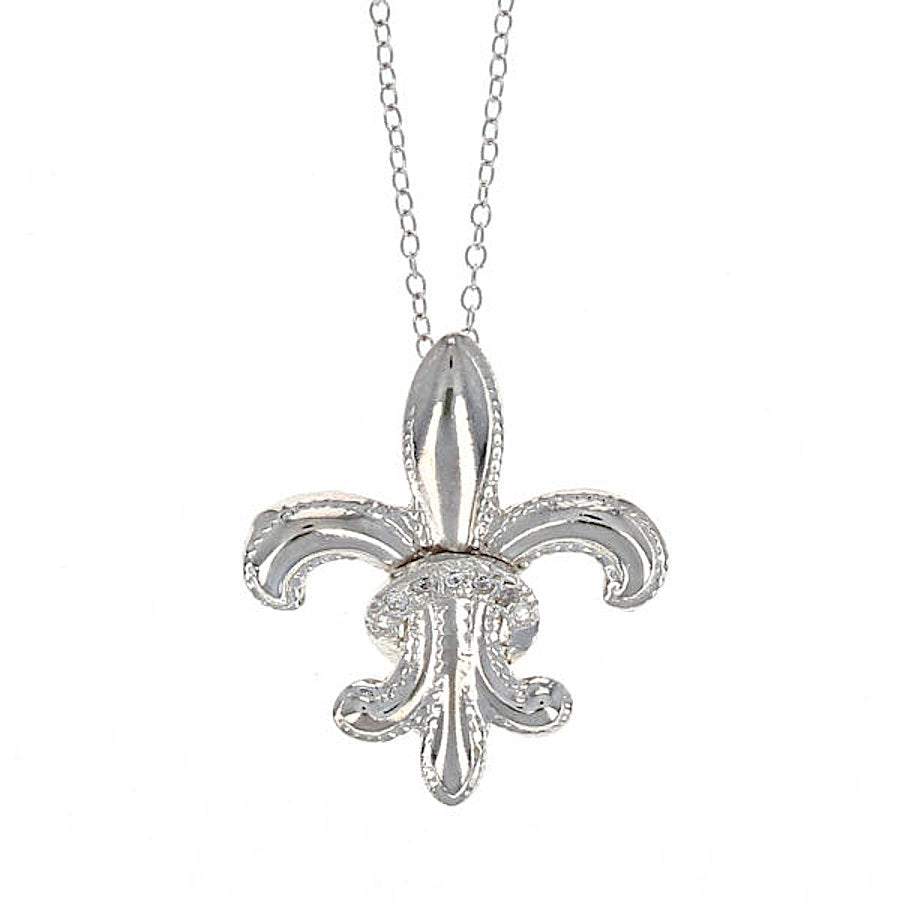 Silver Fleur-de-Lis Pendant