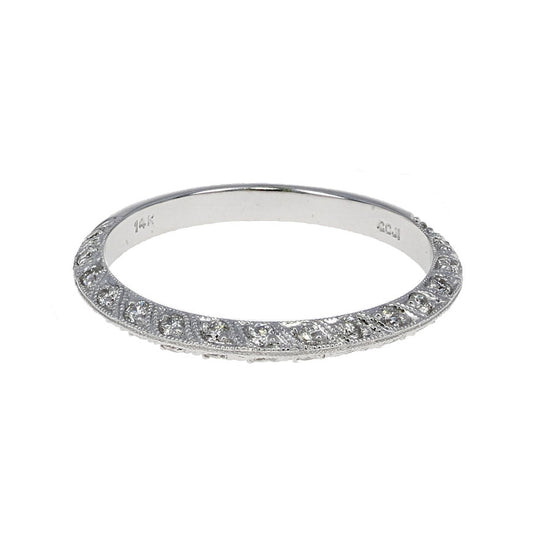 Hand Engraved Wedding Band