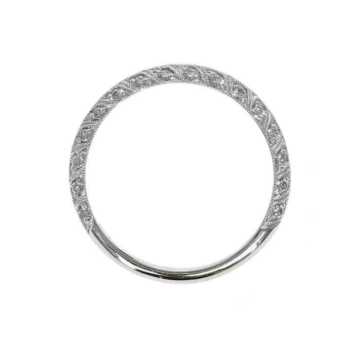 Hand Engraved Wedding Band