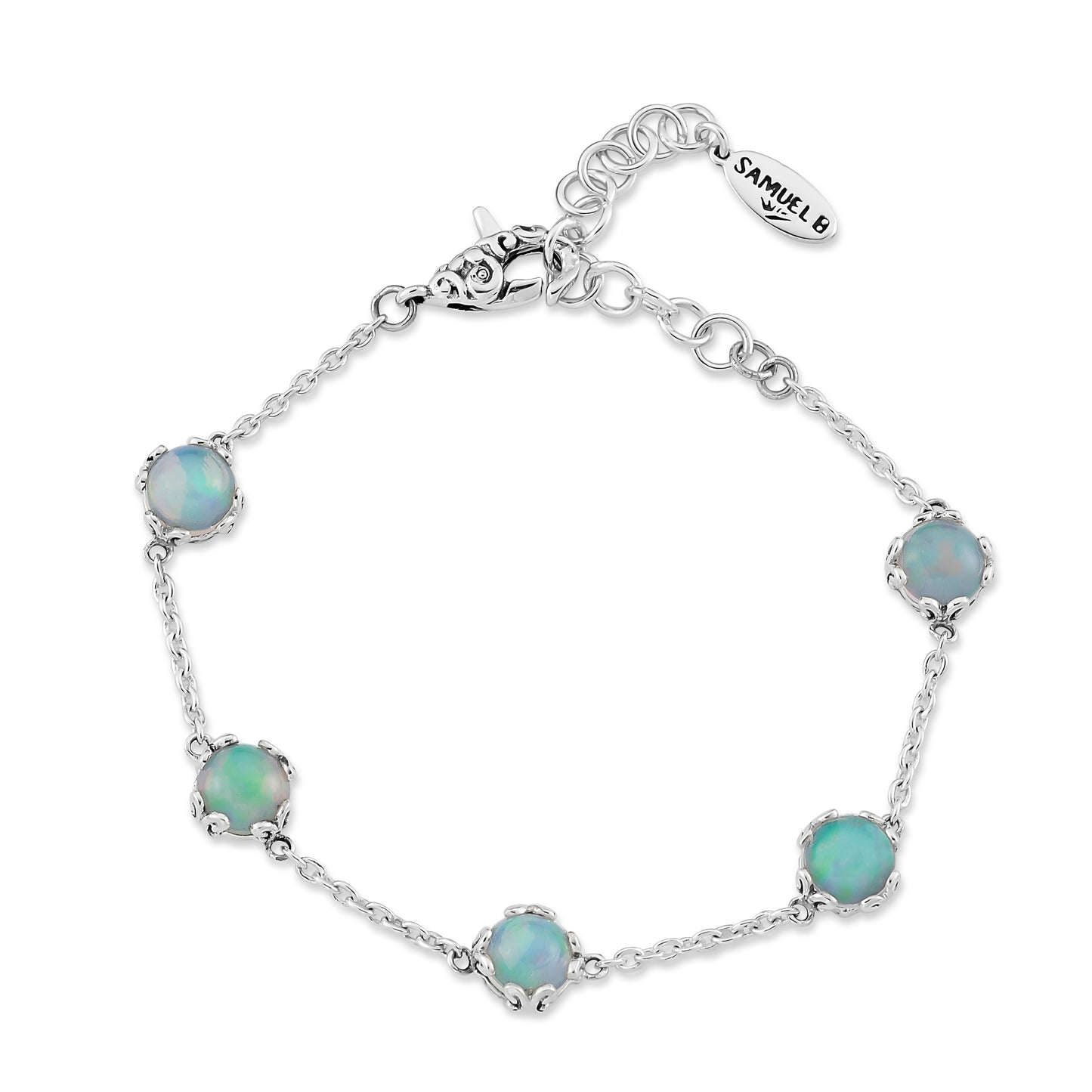 Bali Opal Station Bracelet