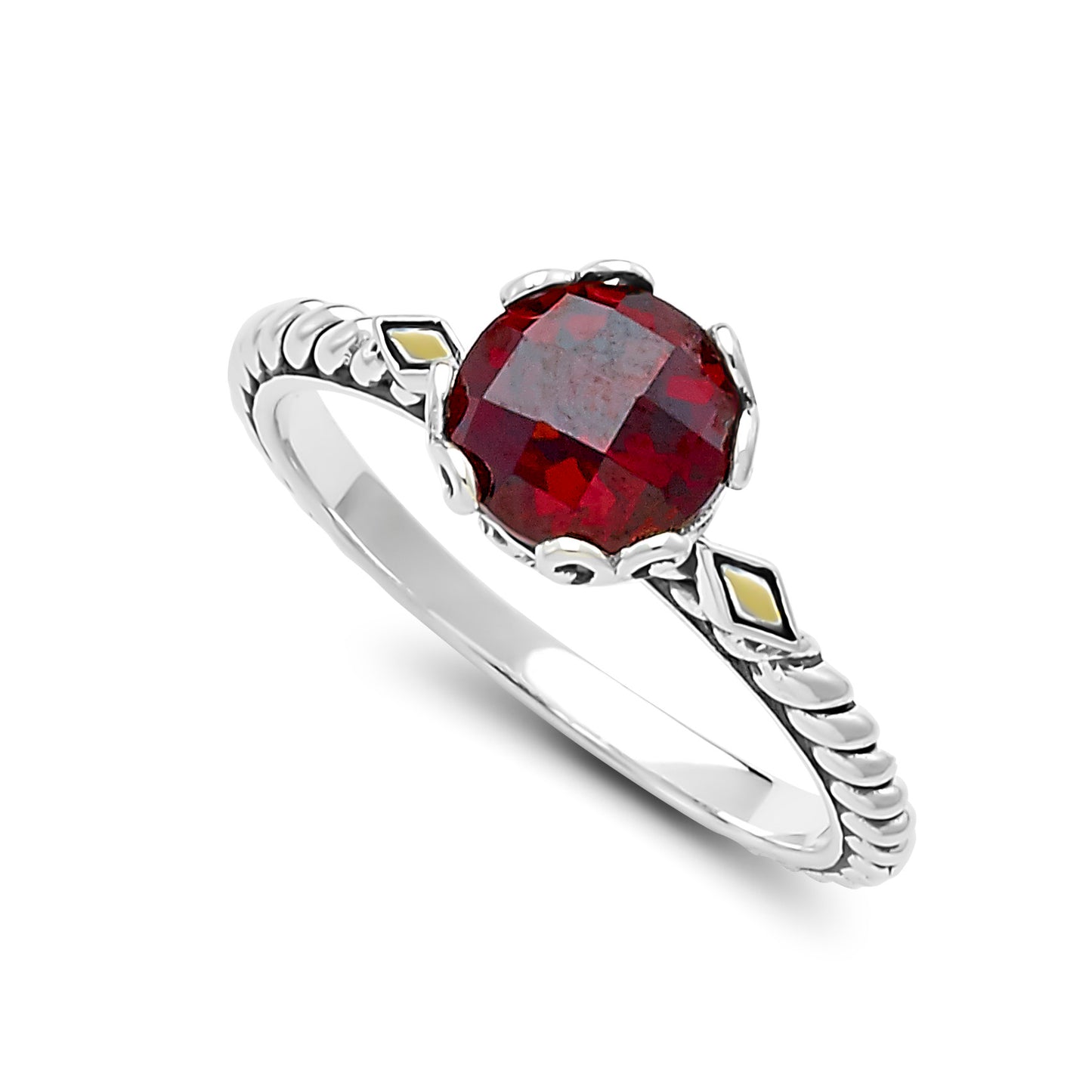 Bali Garnet Ring