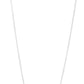 Graduating Pearl And Diamond Curved Bar Necklace