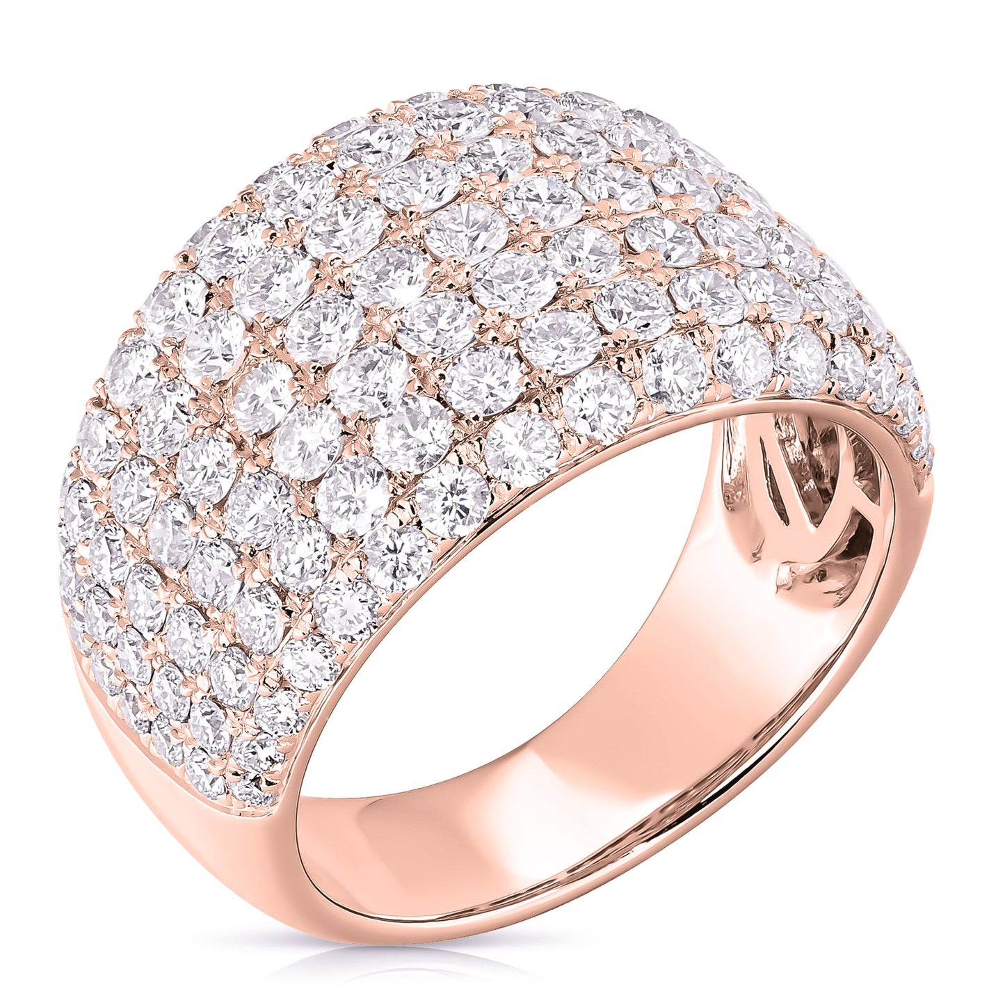 Pave Diamond Dome Ring
