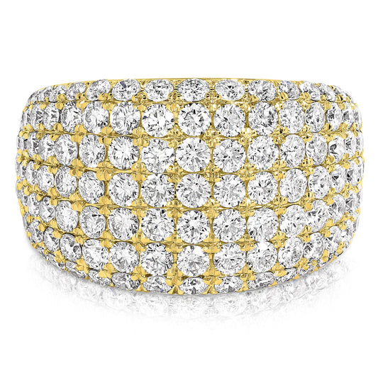 Pave Diamond Dome Ring