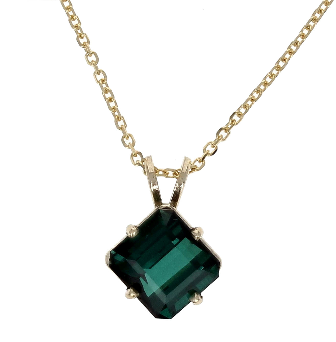 Green Tourmaline Pendant