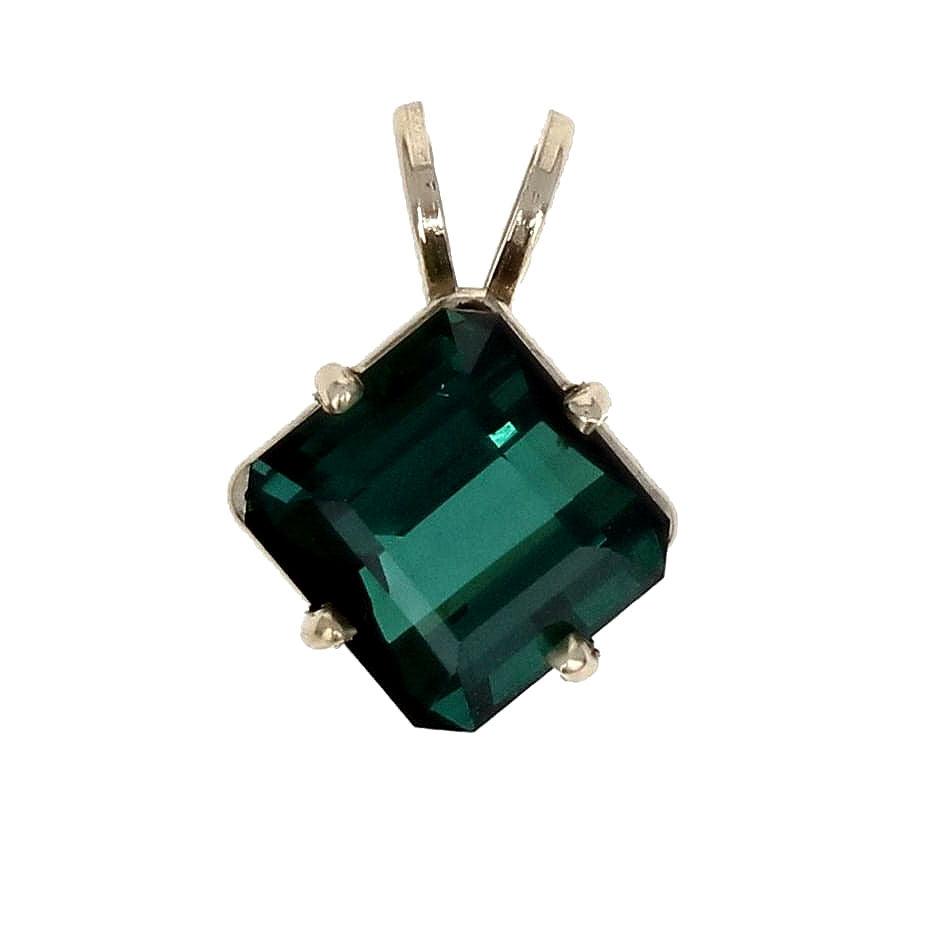 Green Tourmaline Pendant