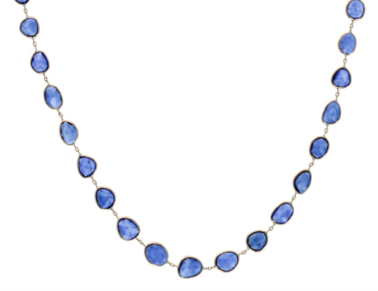 Sapphire Slice Necklace