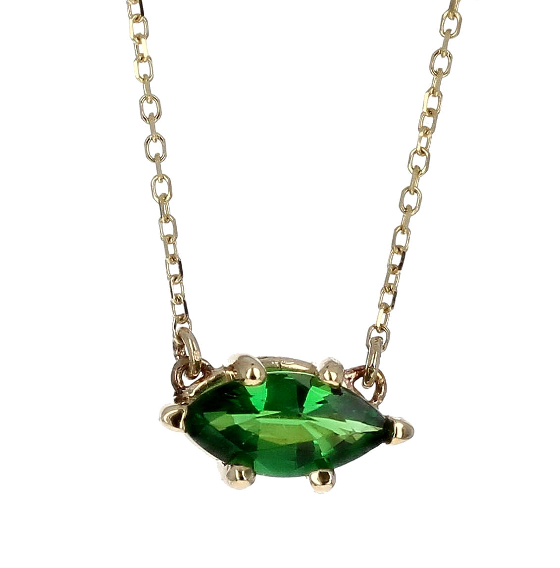 Green Tourmaline Necklace