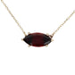 Marquise Garnet Necklace