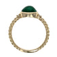 Emerald and Diamond Ring