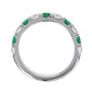 Emerald and Diamond Band