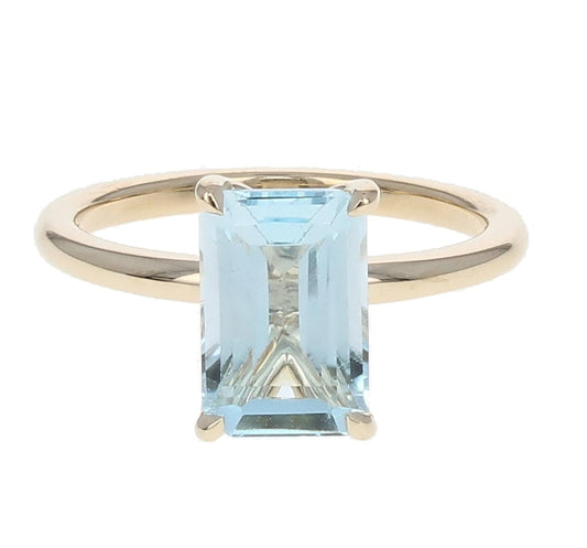 Aquamarine Ring