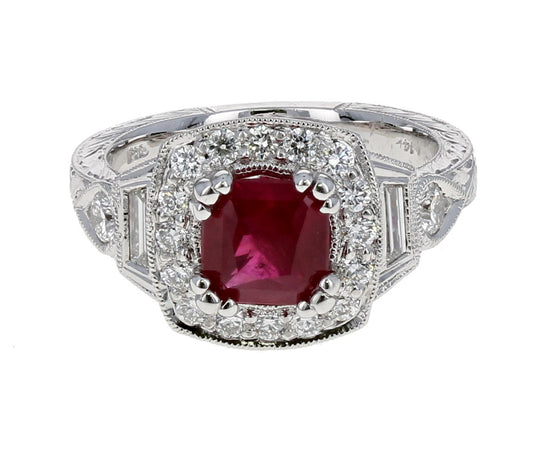 Ruby and Diamond Ring