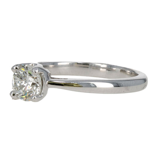 Round Solitaire Engagement Ring