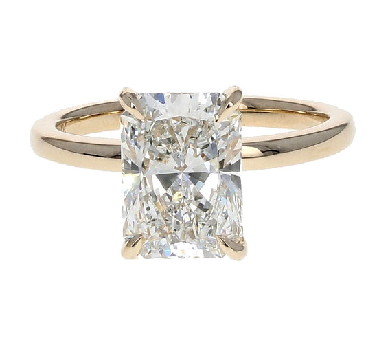 Solitaire Radiant Engagement Ring