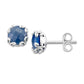 Bali Sapphire Stud Earrings