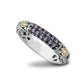 Pave Amethyst Ring