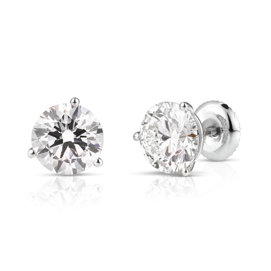 3ct Lab Grown Diamond Studs