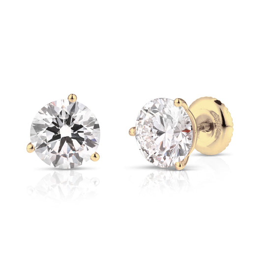 3ct Lab Grown Diamond Studs