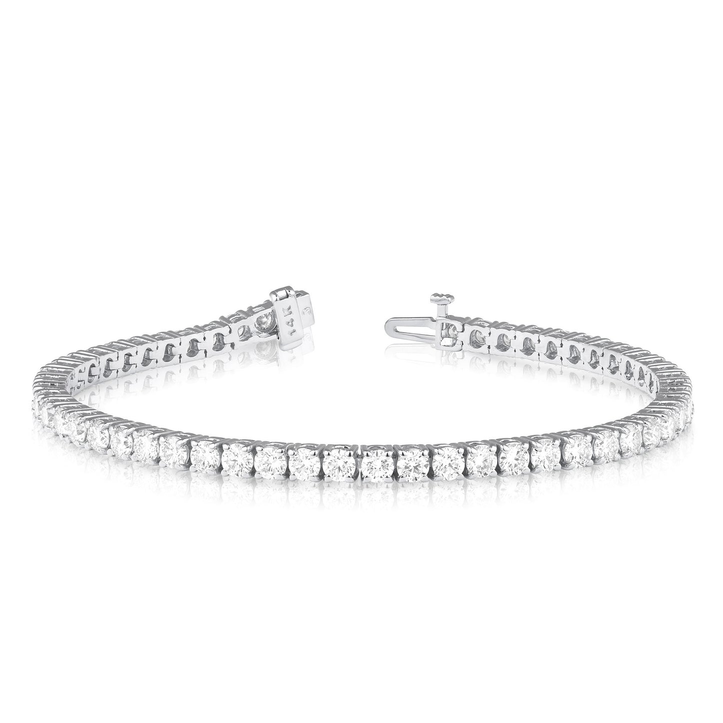 Lab Grown Tennis Diamond Bracelet