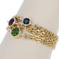 Tsavorite Chain Ring