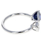 Sapphire & Diamond 2-Stone Ring