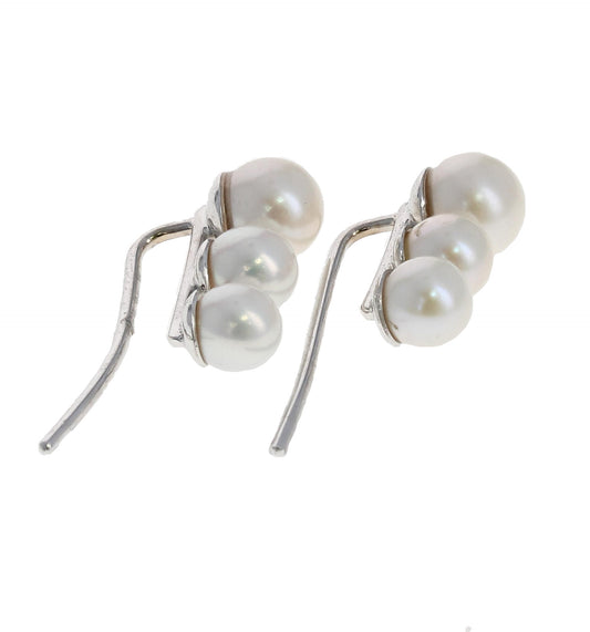 Climber Pearl Earring